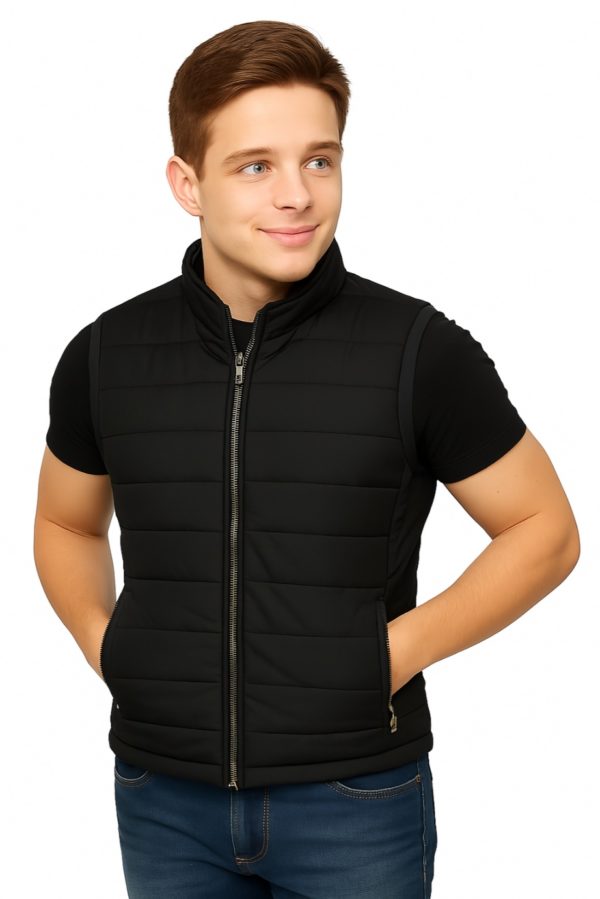 NEW White Genuine Leather Vest - Image 12