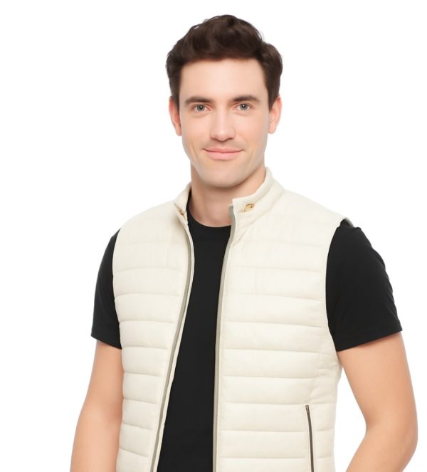 NEW White Genuine Leather Vest