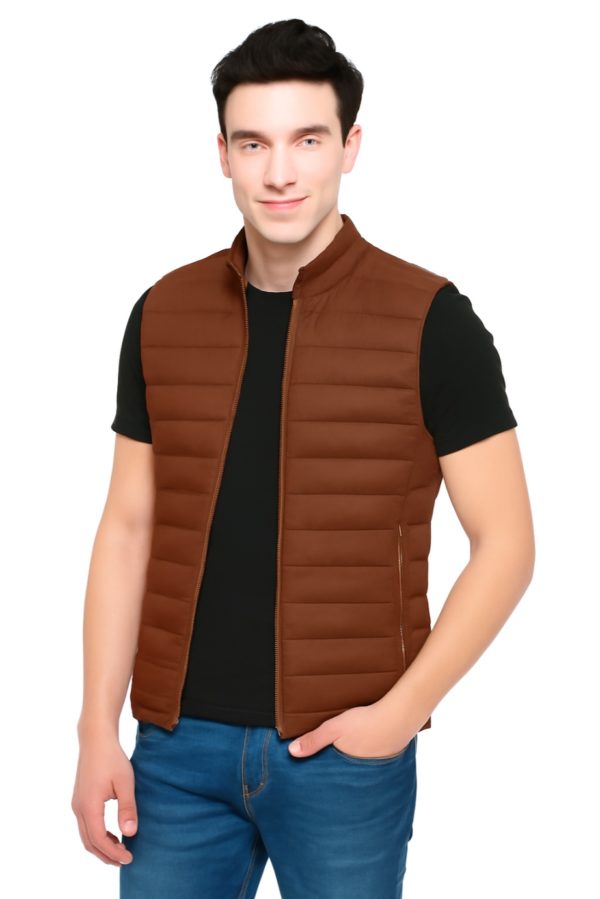 NEW White Genuine Leather Vest - Image 9