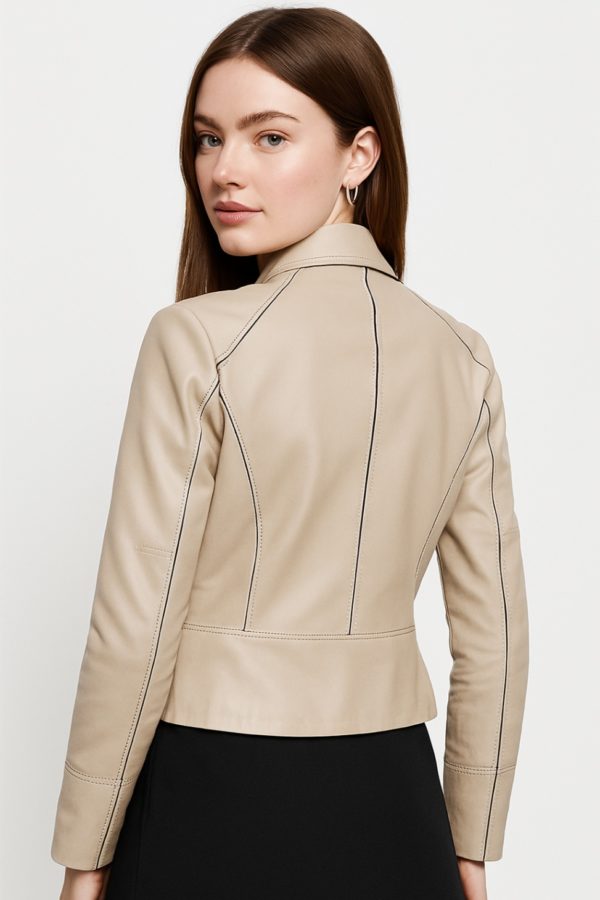 New Hot Women Leather Jacket - Image 2