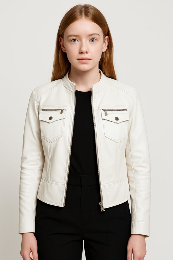 New Hot Women Leather Jacket - Image 12