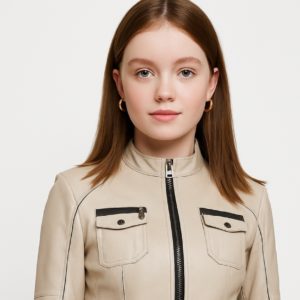 New Hot Women Leather Jacket