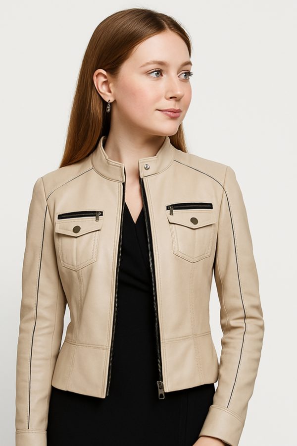 New Hot Women Leather Jacket - Image 8